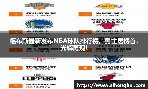 福布斯最新发布NBA球队排行榜，勇士居榜首，光辉再现！